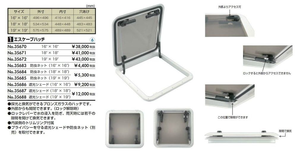 小型船舶用商品